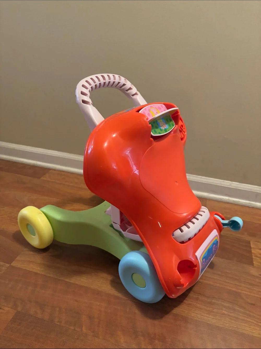 Peppa Pig Active 2-in-1 Ride-On and Walker